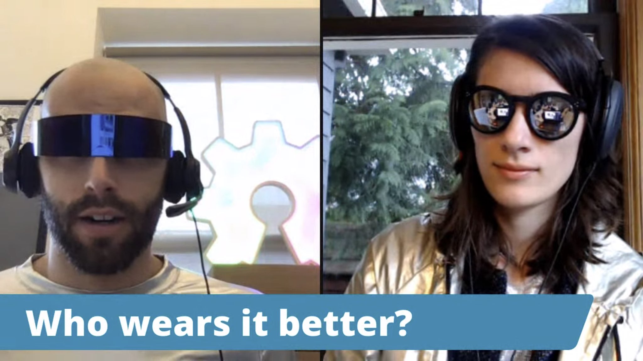 Side by side virtual fashion comparison